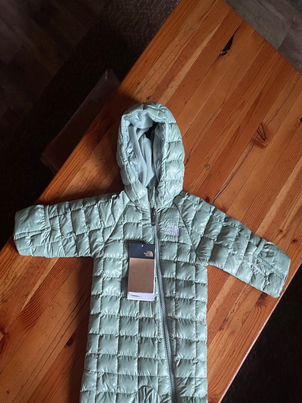 The NorthFace baby snowsuit